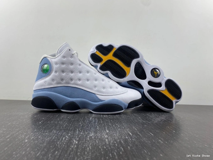 1st Kicks Shoes Grey 13 Air Blue 414571-170 Jordan 0708